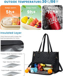 3-in-1 Everyday Tote Bag – Laptop, Work & Insulated Lunch Carry-All
