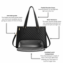 3-in-1 Everyday Tote Bag – Laptop, Work & Insulated Lunch Carry-All