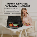 3-in-1 Everyday Tote Bag – Laptop, Work & Insulated Lunch Carry-All