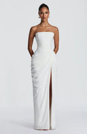 Sienna Strapless Corset Maxi Dress