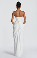 Sienna Strapless Corset Maxi Dress
