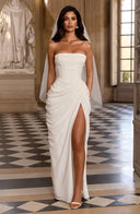 Sienna Strapless Corset Maxi Dress