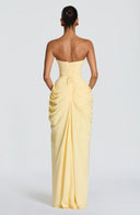 Sienna Strapless Corset Maxi Dress