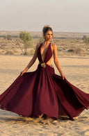 Isabella Orchid Maxi Dress