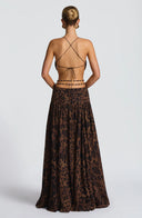 Isabella Orchid Maxi Dress
