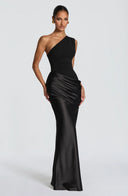 Serena Satin Maxi Dress