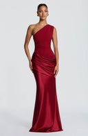 Serena Satin Maxi Dress