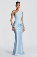 Serena Satin Maxi Dress